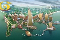 Một góc phối cảnh Dự án Vungtau Wonderful World Theme Park 